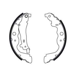 TRW GS8780 Brake Shoe Set Rear for
