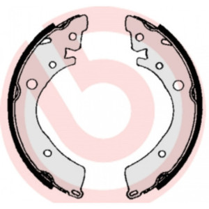 BREMBO S 28 502 Brake Shoe Set Rear for Honda Civic Accord