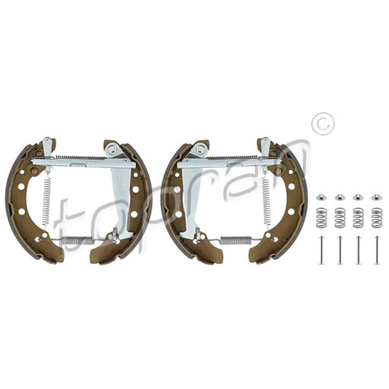 TOPRAN 110 296 Brake Shoe Set Rear for