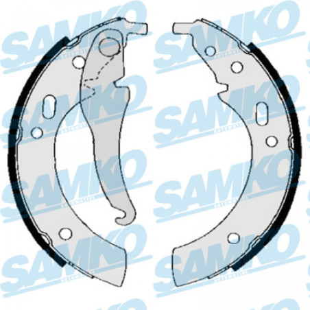 SAMKO 80330 Jeu de mâchoires de frein pour