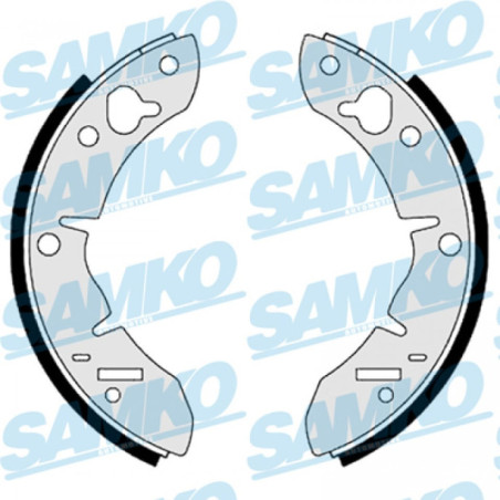 SAMKO 80560 Bremsbackensatz für