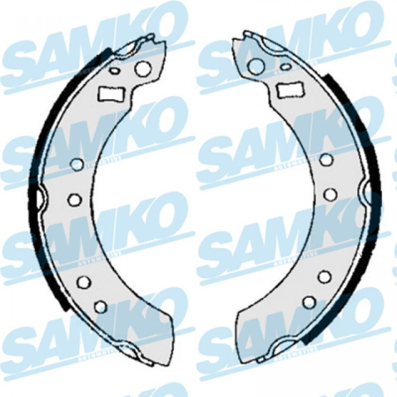 SAMKO 80600 Kit ganasce freno per