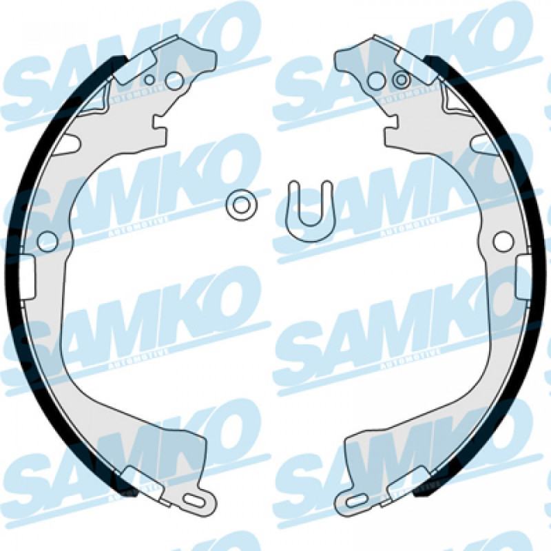 SAMKO 81011 Zestaw szczęk hamulcowych dla