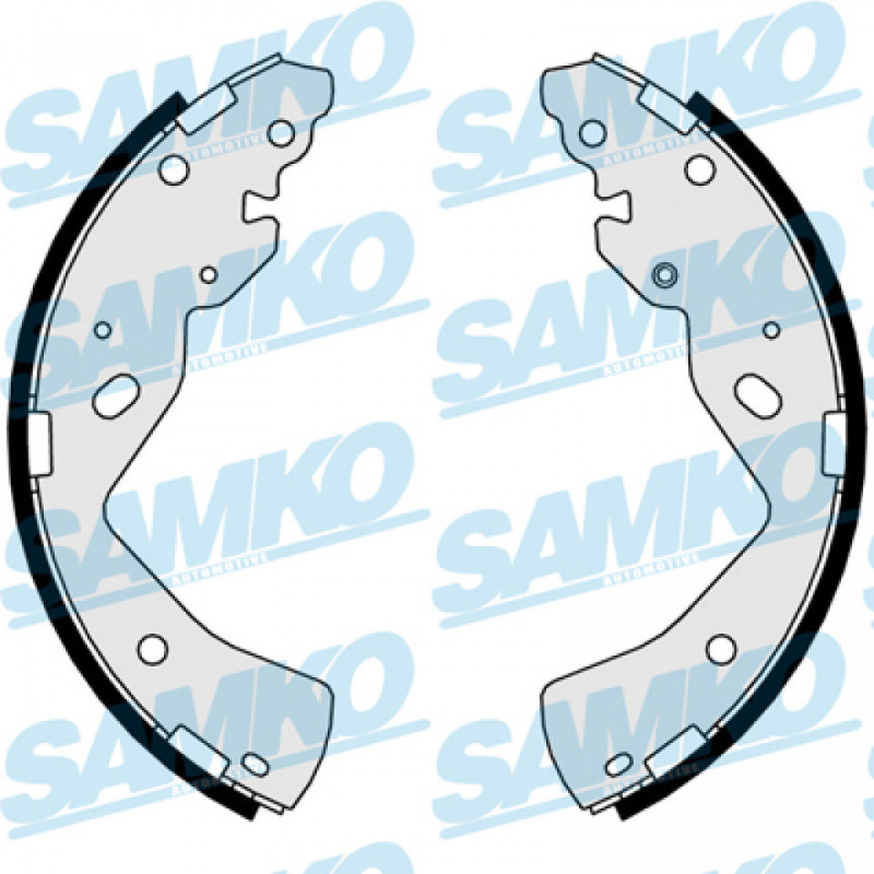 SAMKO 81019 Kit ganasce freno per