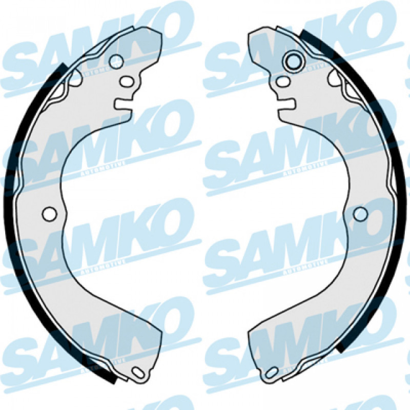 SAMKO 81026 Bremsbackensatz für