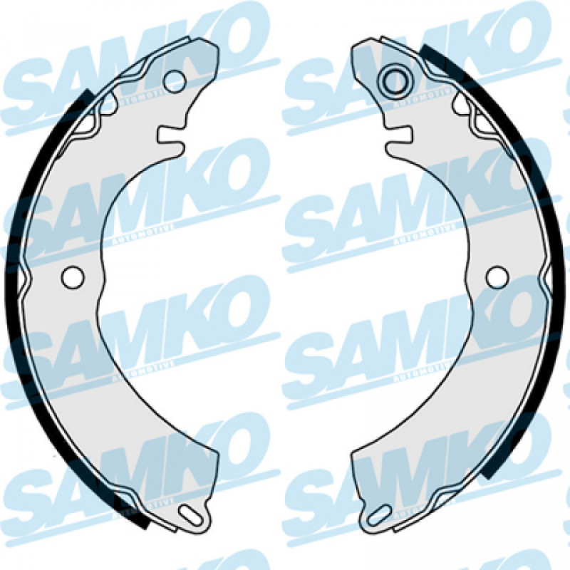 SAMKO 81028 Kit ganasce freno per