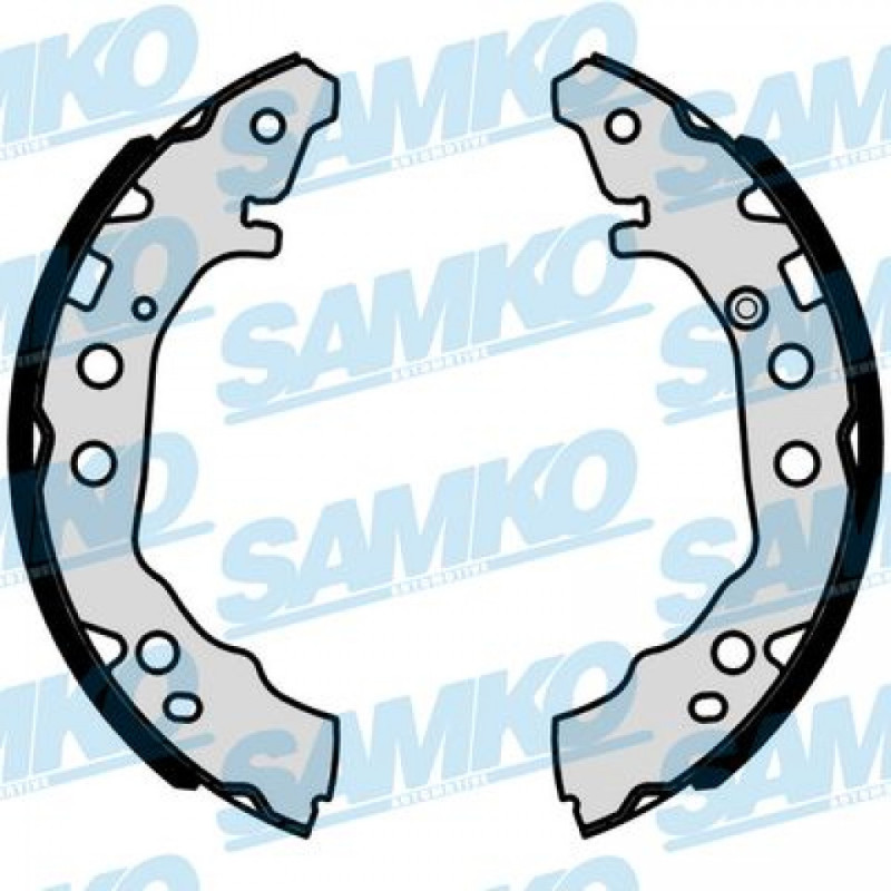 SAMKO 81055 Bremsbackensatz für