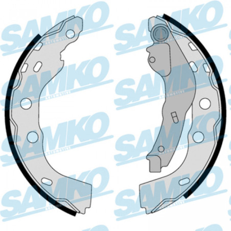 SAMKO 81071 Kit ganasce freno per