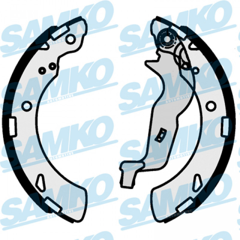 SAMKO 81091 Bremsbackensatz für