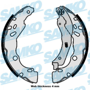 SAMKO 81109 Brake Shoe Set for