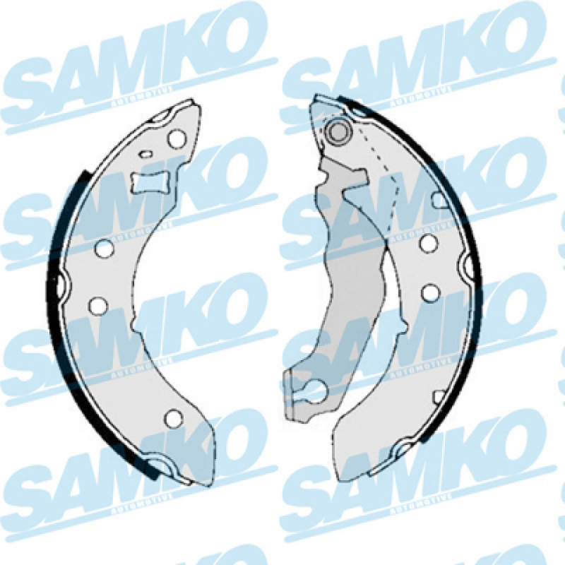 SAMKO 81390 Juego de zapatas de frenos para