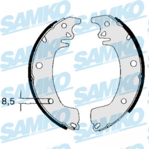 SAMKO 83130 Bremsbackensatz für