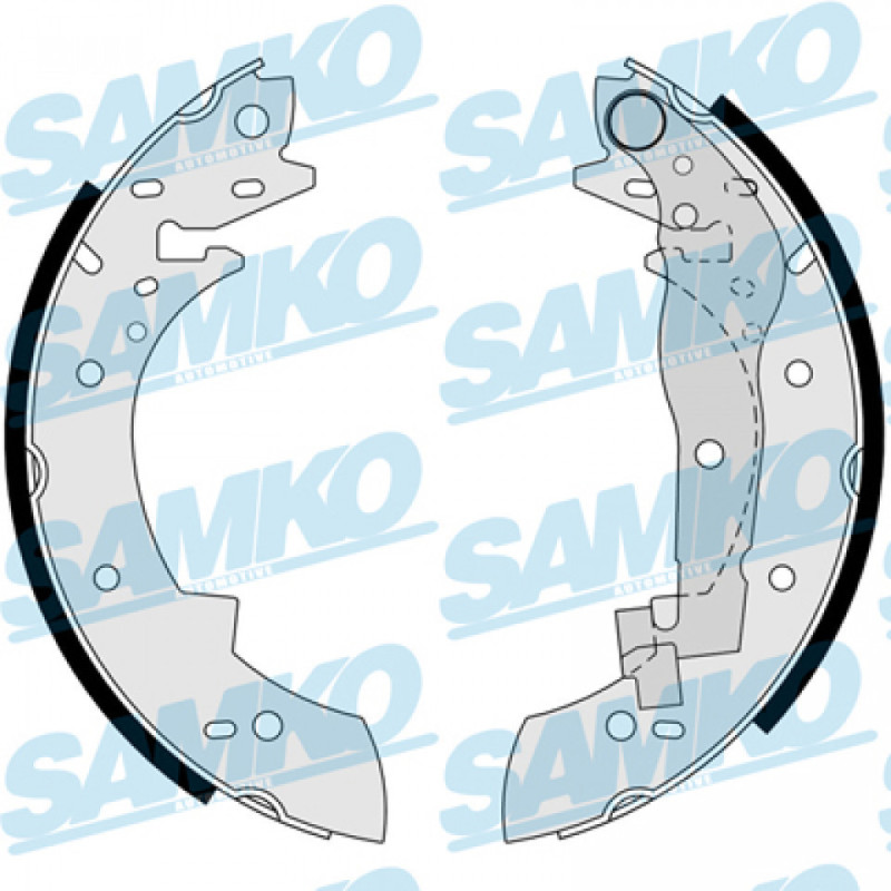 SAMKO 83330 Brake Shoe Set Rear for