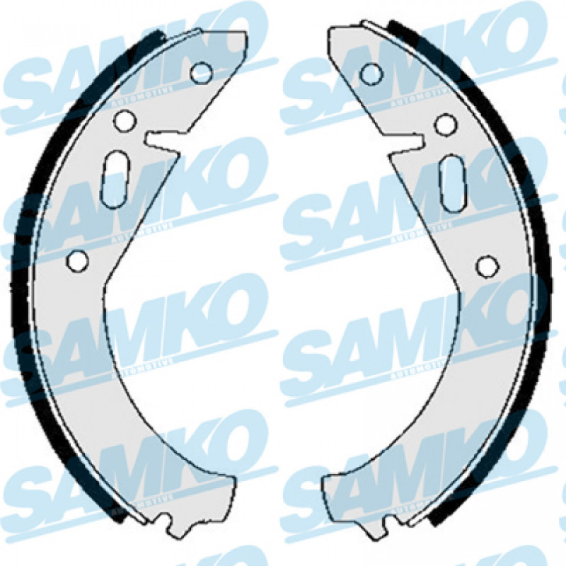 SAMKO 83410 Jeu de mâchoires de frein pour
