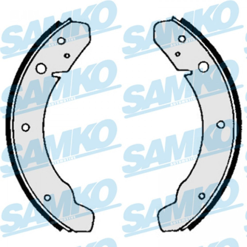 SAMKO 83890 Jeu de mâchoires de frein pour