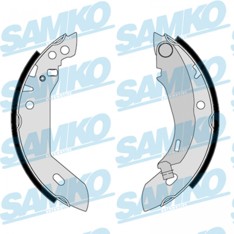 SAMKO 84480 Brake Shoe Set Rear for