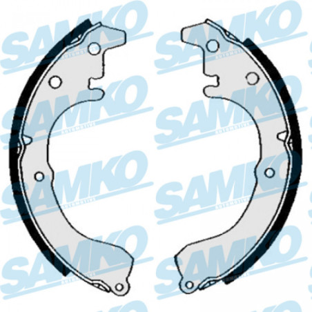 SAMKO 84560 Juego de zapatas de frenos para
