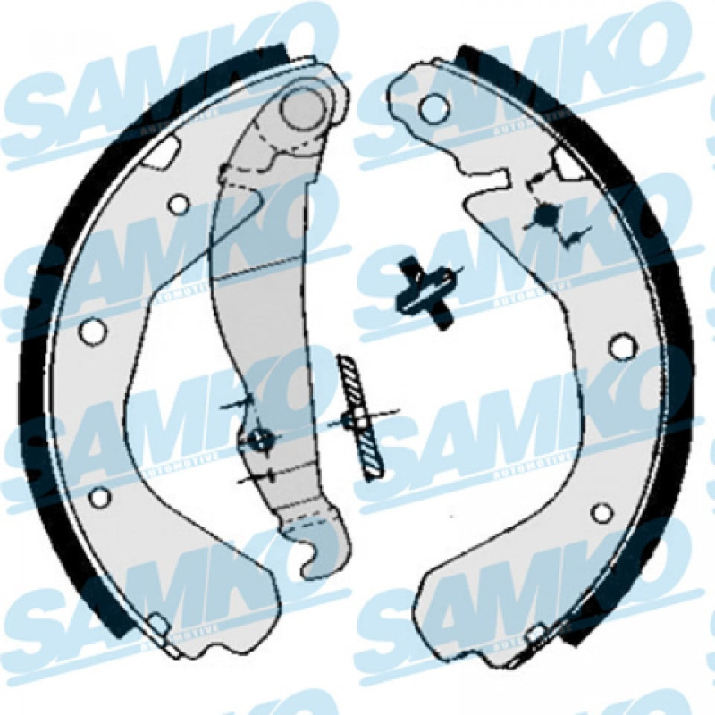 SAMKO 84660 Brake Shoe Set for