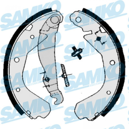 SAMKO 84660 Brake Shoe Set for