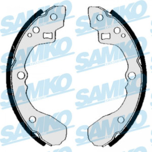 SAMKO 84840 Brake Shoe Set Rear for