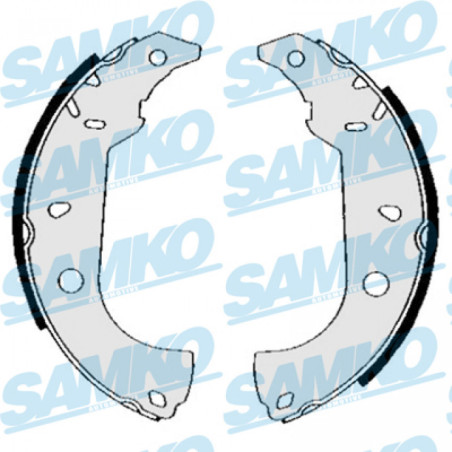 SAMKO 84860 Brake Shoe Set for