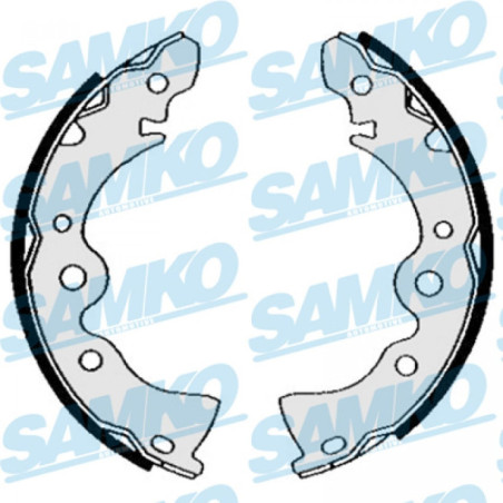 SAMKO 84870 Brake Shoe Set Rear for