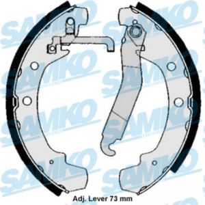 SAMKO 85000 Brake Shoe Set for