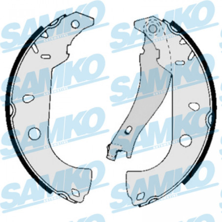 SAMKO 85050 Kit ganasce freno per