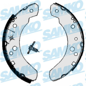 SAMKO 85070 Brake Shoe Set for