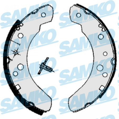 SAMKO 85070 Zestaw szczęk hamulcowych dla