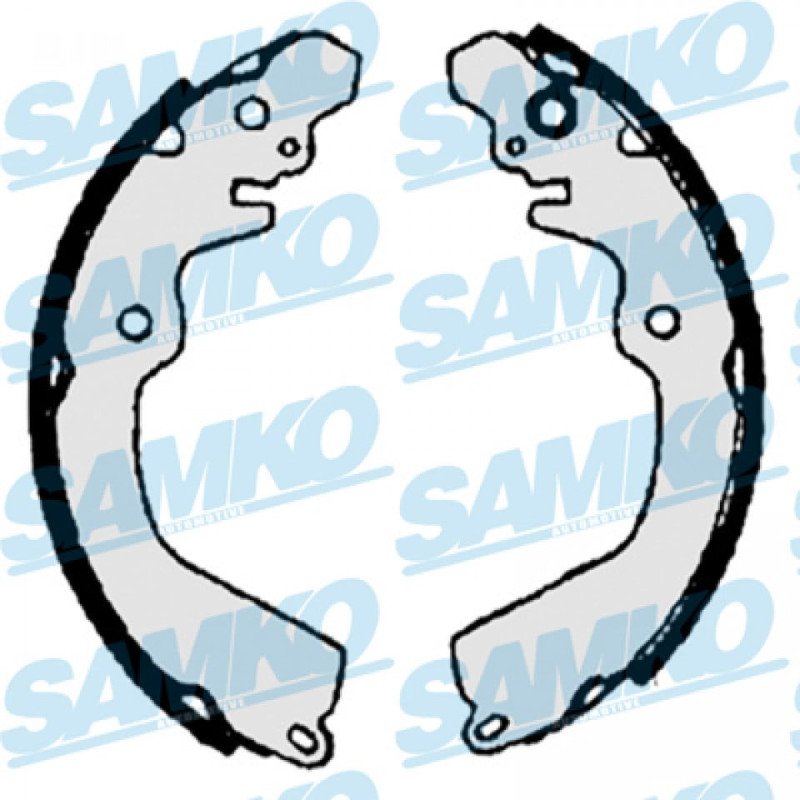 SAMKO 85245 Brake Shoe Set Rear for