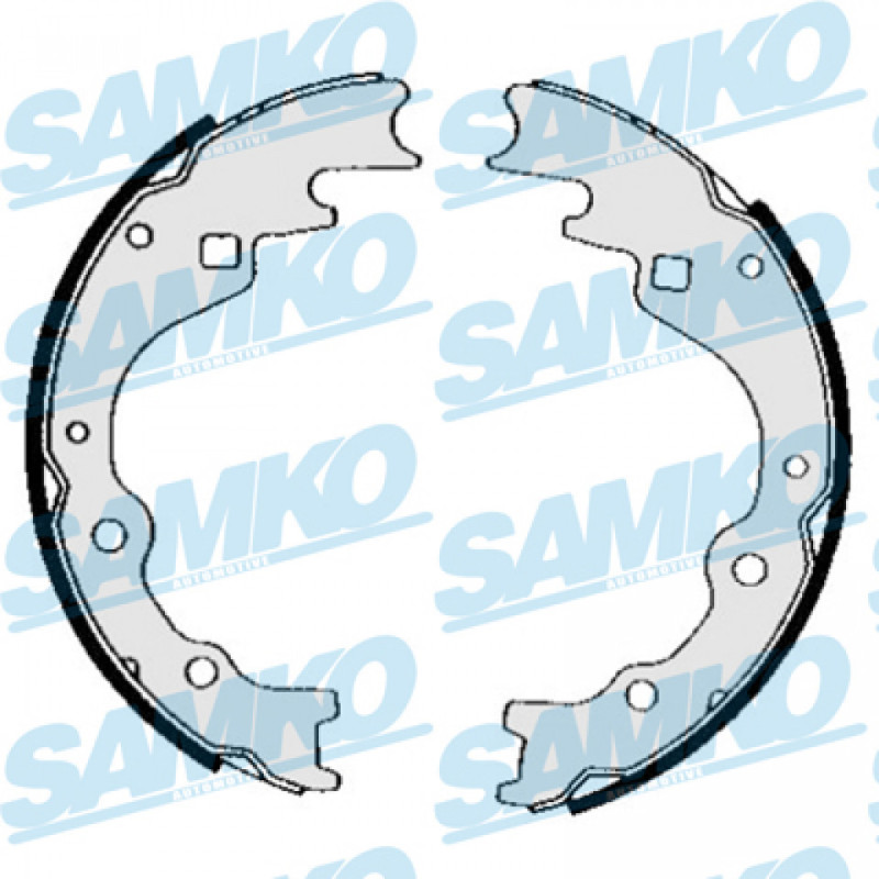 SAMKO 85450 Kit ganasce freno per