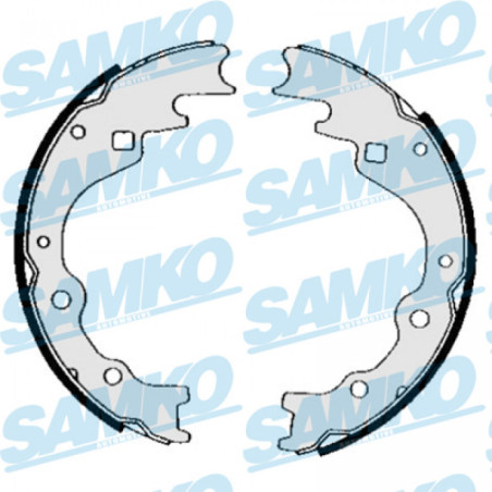 SAMKO 85450 Brake Shoe Set for