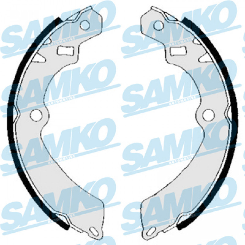 SAMKO 85710 Juego de zapatas de frenos para