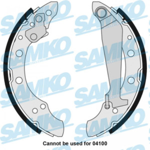 SAMKO 85730 Kit ganasce freno per