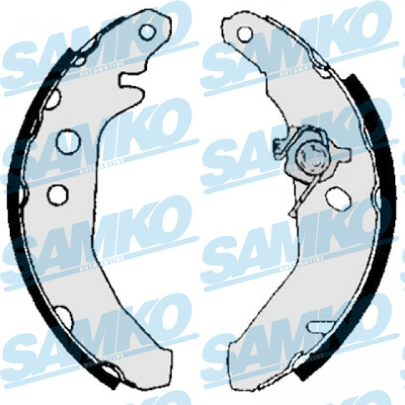SAMKO 85740 Kit ganasce freno per