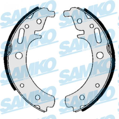SAMKO 85790 Jeu de mâchoires de frein pour