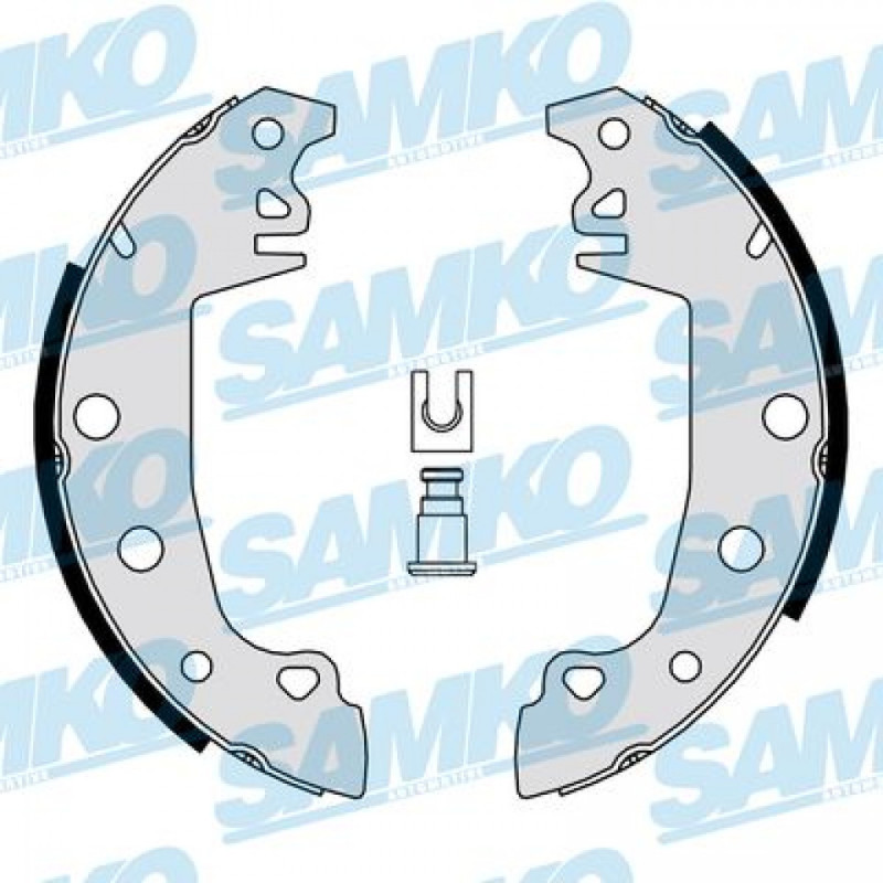 SAMKO 85890 Brake Shoe Set for