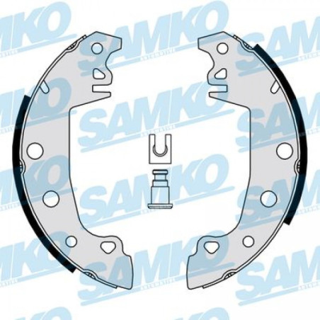 SAMKO 85890 Juego de zapatas de frenos para