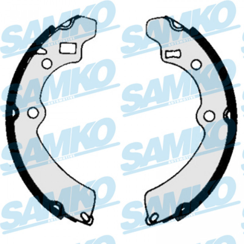 SAMKO 85920 Brake Shoe Set for