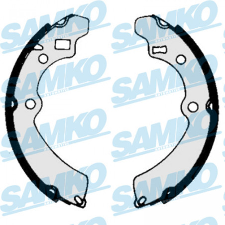 SAMKO 85920 Juego de zapatas de frenos para