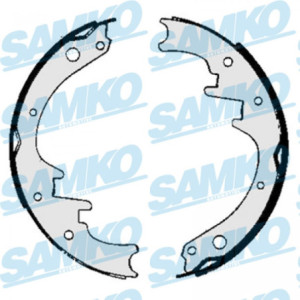 SAMKO 86010 Juego de zapatas de frenos para