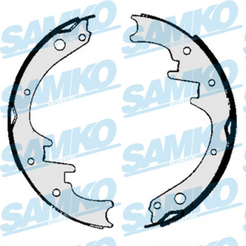 SAMKO 86010 Brake Shoe Set for