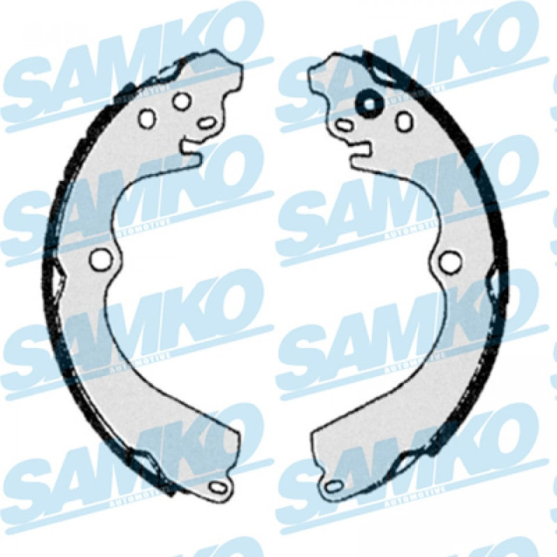 SAMKO 86230 Juego de zapatas de frenos para