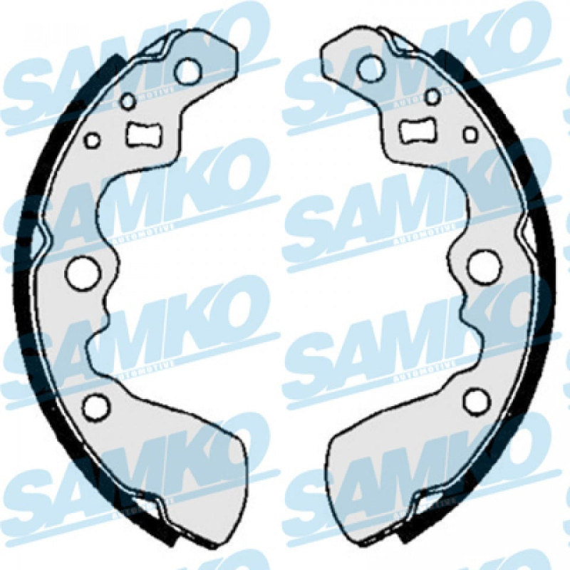 SAMKO 86320 Juego de zapatas de frenos para
