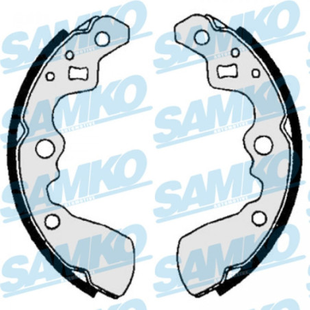 SAMKO 86320 Kit ganasce freno per