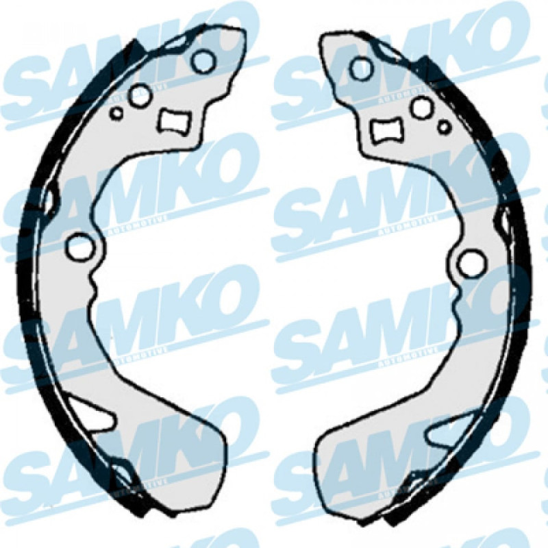 SAMKO 86430 Juego de zapatas de frenos para