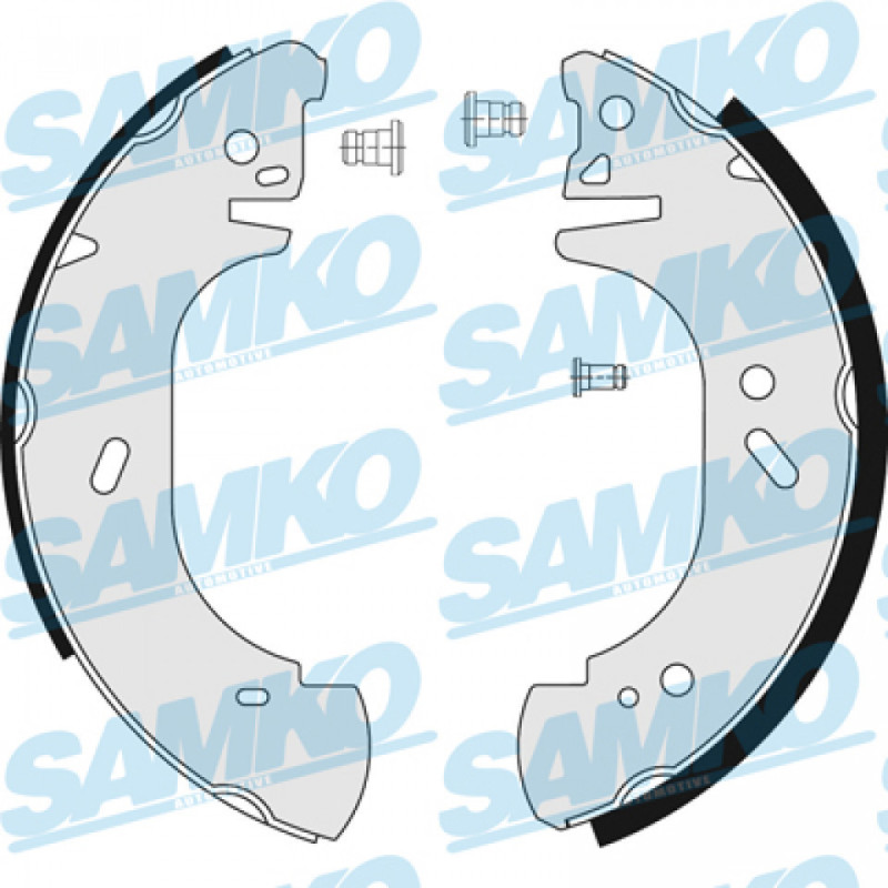 SAMKO 86750 Juego de zapatas de frenos para