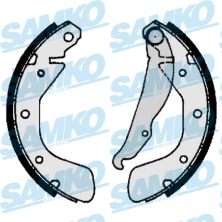 SAMKO 86790 Juego de zapatas de frenos para