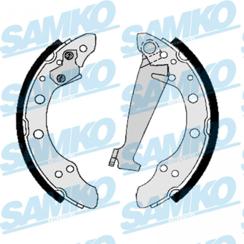 SAMKO 86830 Kit ganasce freno per